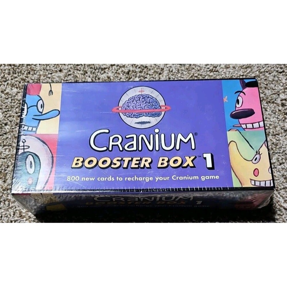 CRANIUM BOOSTER BOX 1 | 800 NEW CARDS TO RECHARGE GAME; Brand New/Sealed